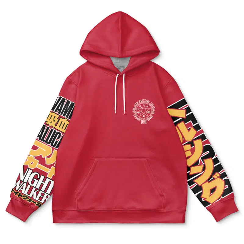 Alucard Hellsing Streetwear Hoodie - Image 2