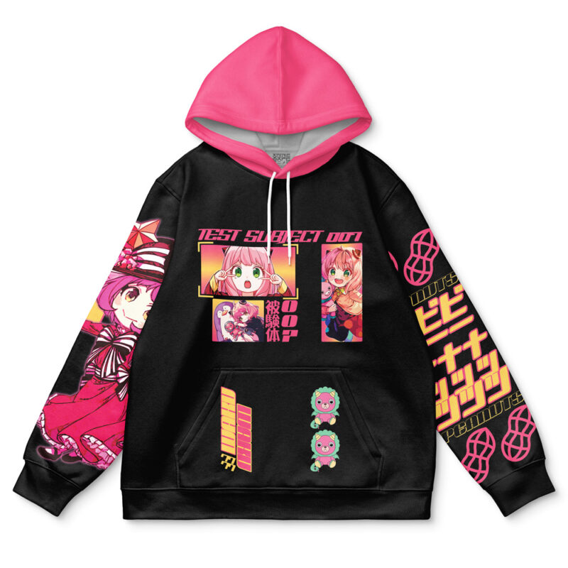 Anya Forger V2 Spy x Family Streetwear Hoodie - Image 2
