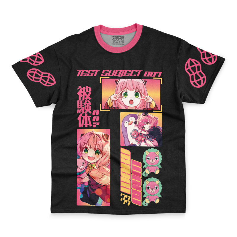 Anya Forger V2 Spy x Family Streetwear T-Shirt - Image 4