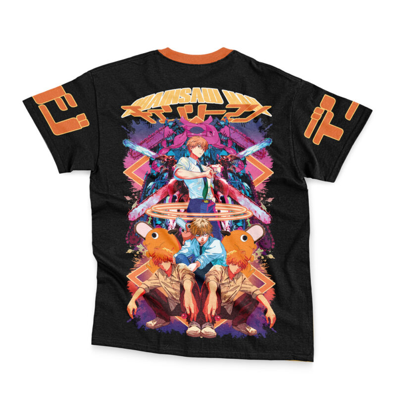Denji V5 Chainsaw Man Streetwear T-Shirt - Image 2
