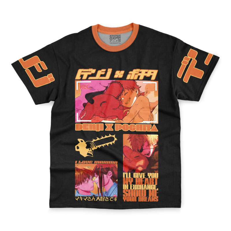 Denji V5 Chainsaw Man Streetwear T-Shirt - Image 4