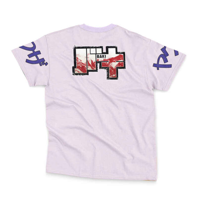 Hanayama Kaoru Baki Streetwear T-Shirt - Image 4
