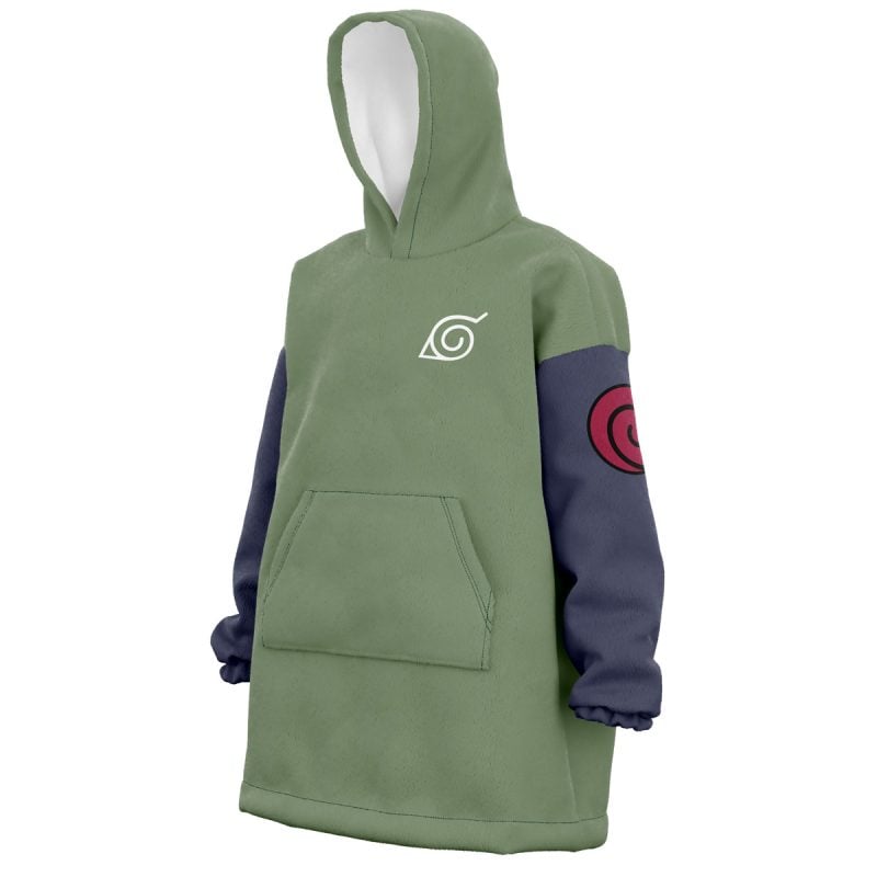 Konoha Jonin Naruto Snug Oversized Blanket Hoodie