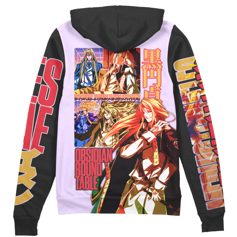 TReinhard Heydrich Dies Irae Streetwear Zip Hoodie Jacket