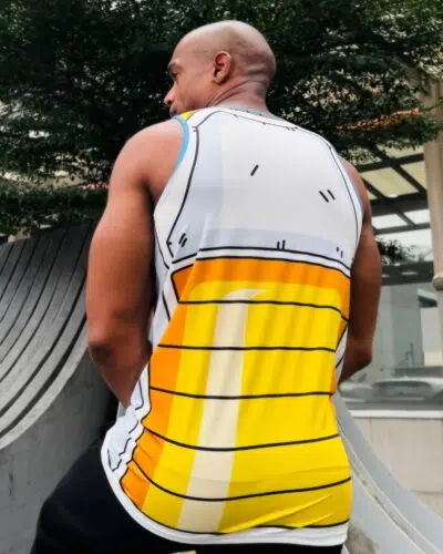 Vegeta Battle Suit Dragon Ball Z Tank Top