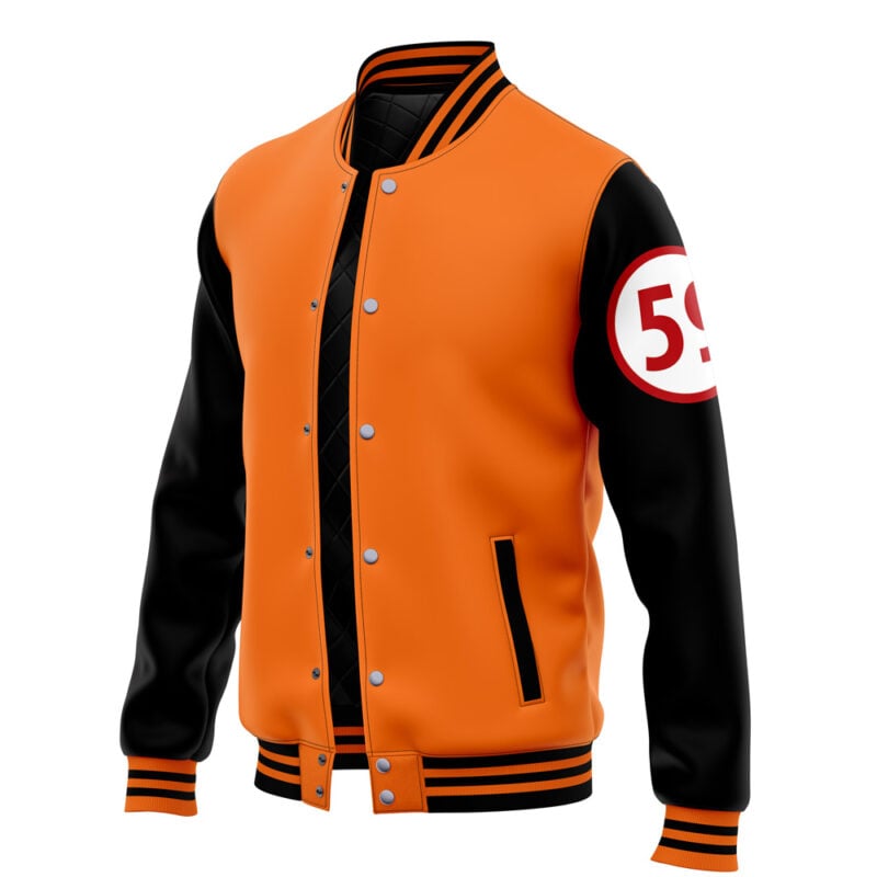 59 Goku Cell Saga Dragon Ball Z Varsity Jacket - Image 3