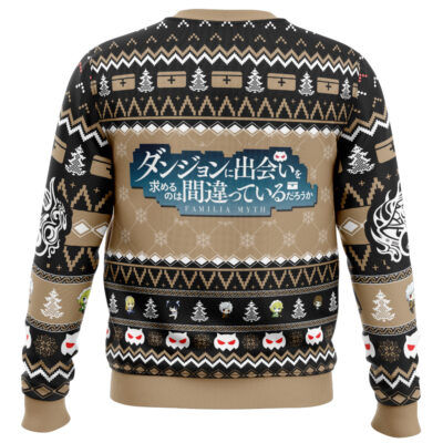 Christmas Adventure Danmaichi Ugly Christmas Sweater