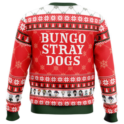Christmas Power House Bungo Stray Dogs Ugly Christmas Sweater
