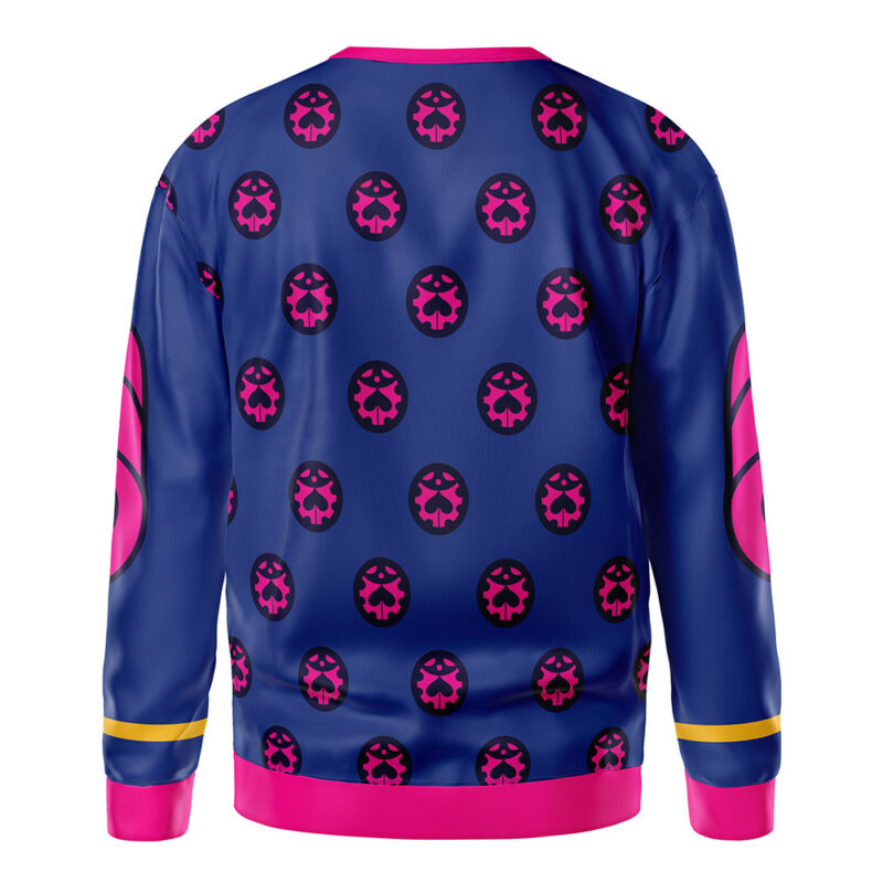 Giorno Giovanna Manga Jojo’s Bizarre Adventure Sweatshirt - Image 3