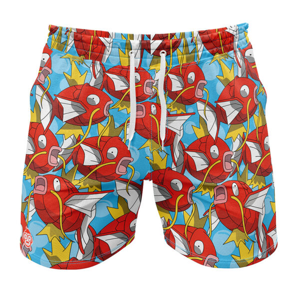 Magikarp Pattern Pokemon Gym Shorts