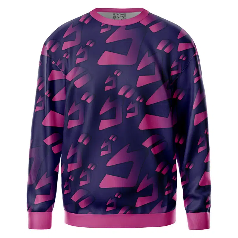 Menacing Aura Jojo’s Bizarre Adventure Sweatshirt