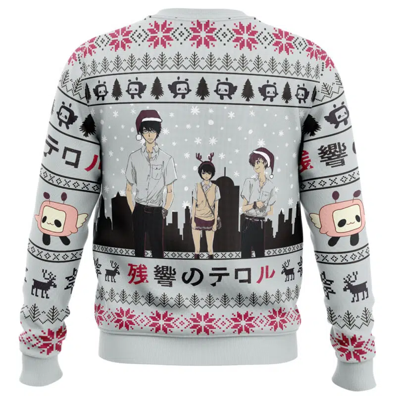 Nine x Lisa x Twelve Terror in Resonance Ugly Christmas Sweater - Image 2