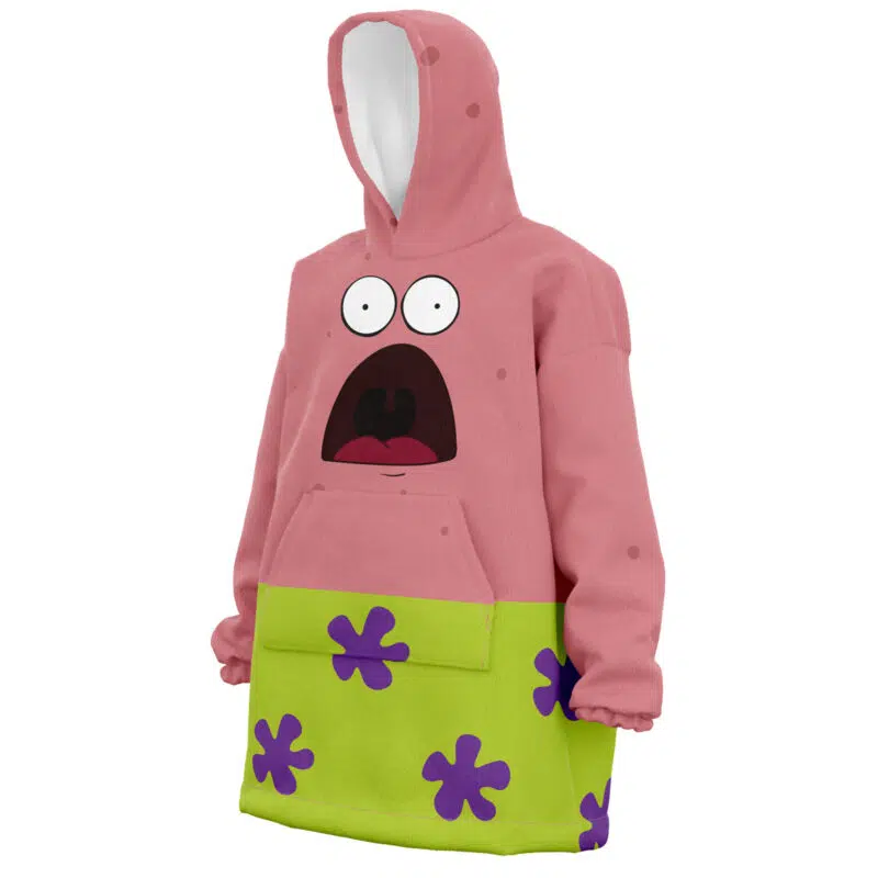 Patrick Spongebob Squarepants Snug Oversized Blanket Hoodie - Image 3