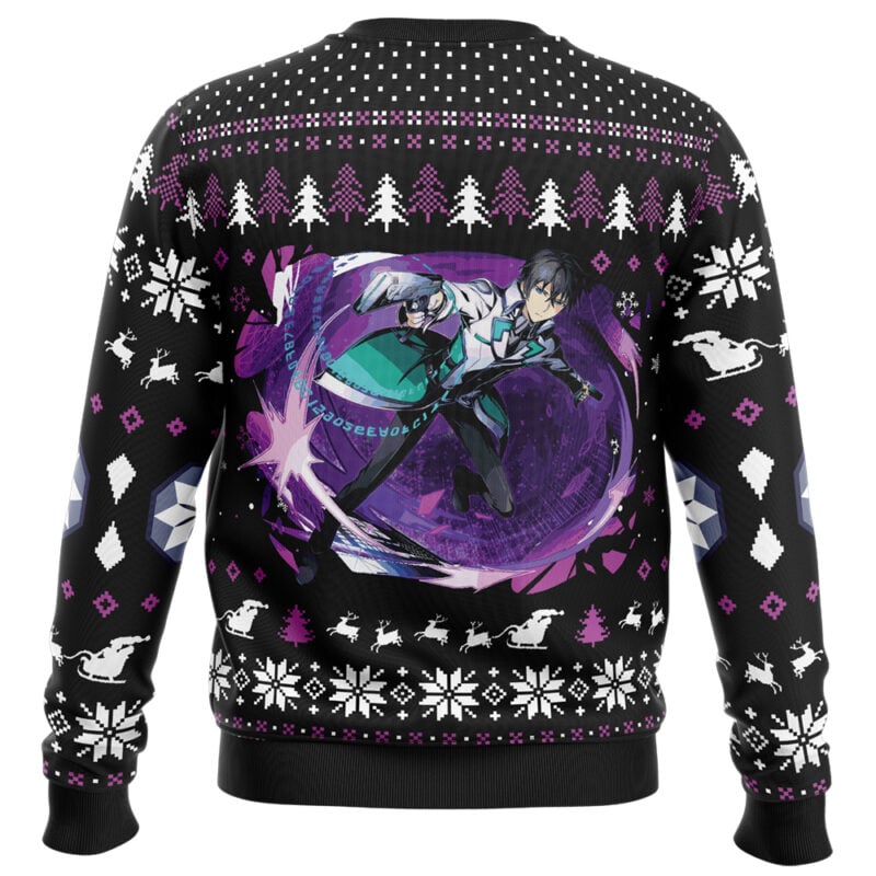 Tatsuya Shiba The Irregular at Magic High School Ugly Christmas Sweater - Image 2