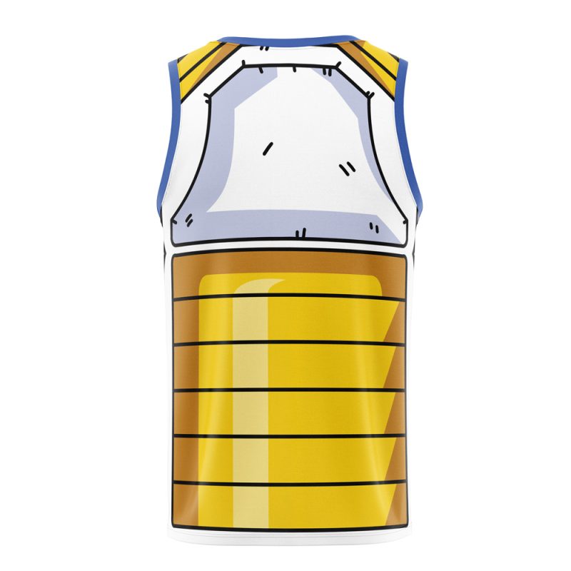 Vegeta Battle Suit Dragon Ball Z Basketball Jersey - Image 2