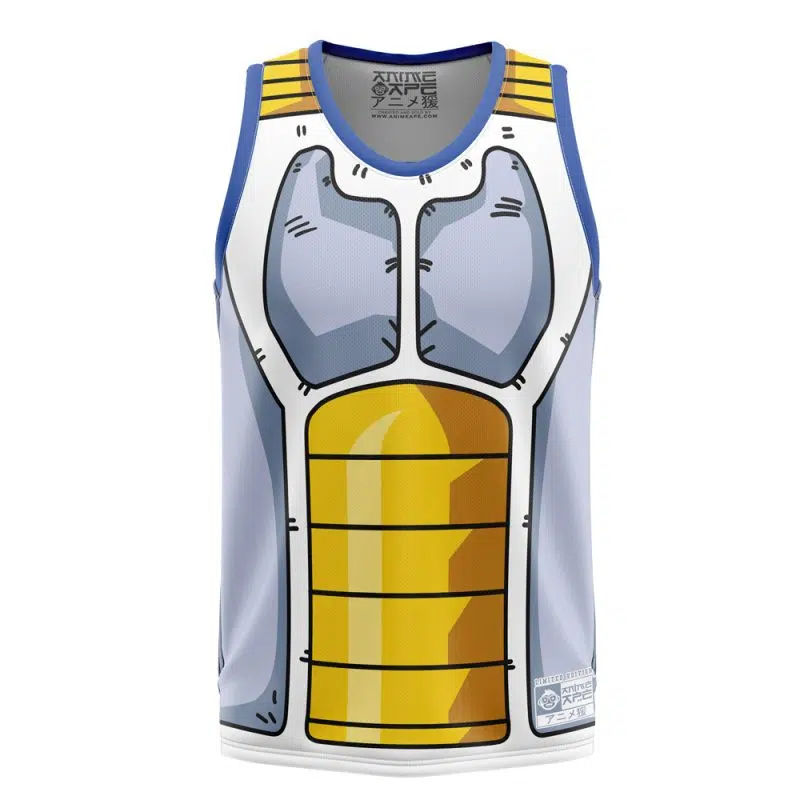 Vegeta Battle Suit Dragon Ball Z Basketball Jersey