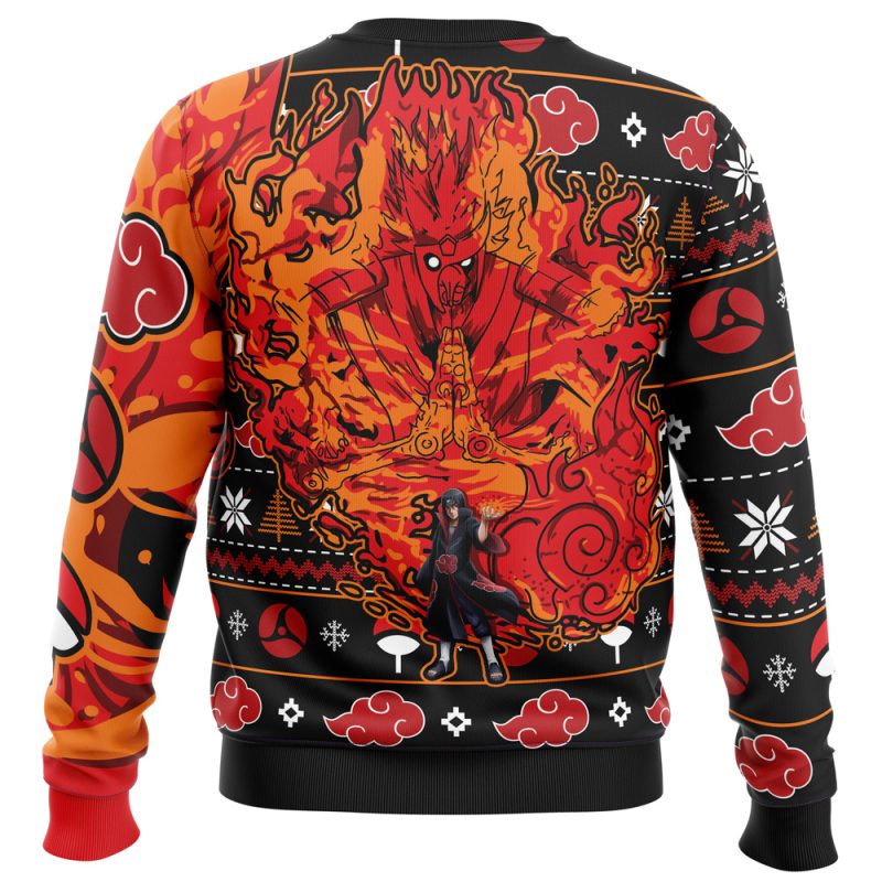 Akatsuki Itachi Uchiha Susanoo  Christmas Sweater - Image 2