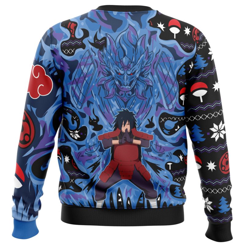 Akatsuki Madara Uchiha Susanoo  Christmas Sweater - Image 2