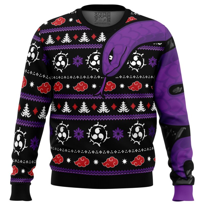 Akatsuki Orochimaru Naruto Christmas Sweater