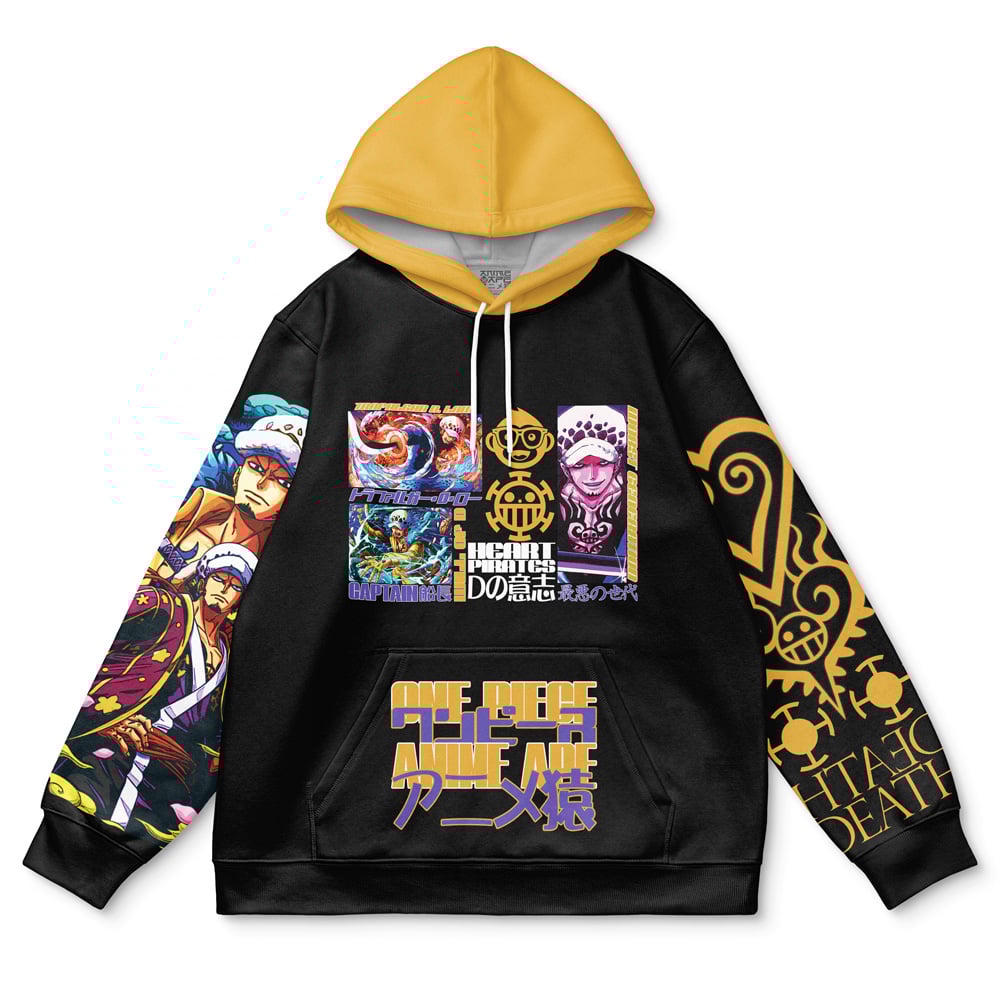 Trafalgar D. Law V4 One Piece Streetwear Hoodie | Anime Ape
