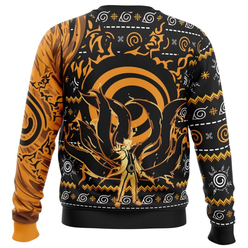 Nine Tails Mode Shippuden Christmas Sweater - Image 2