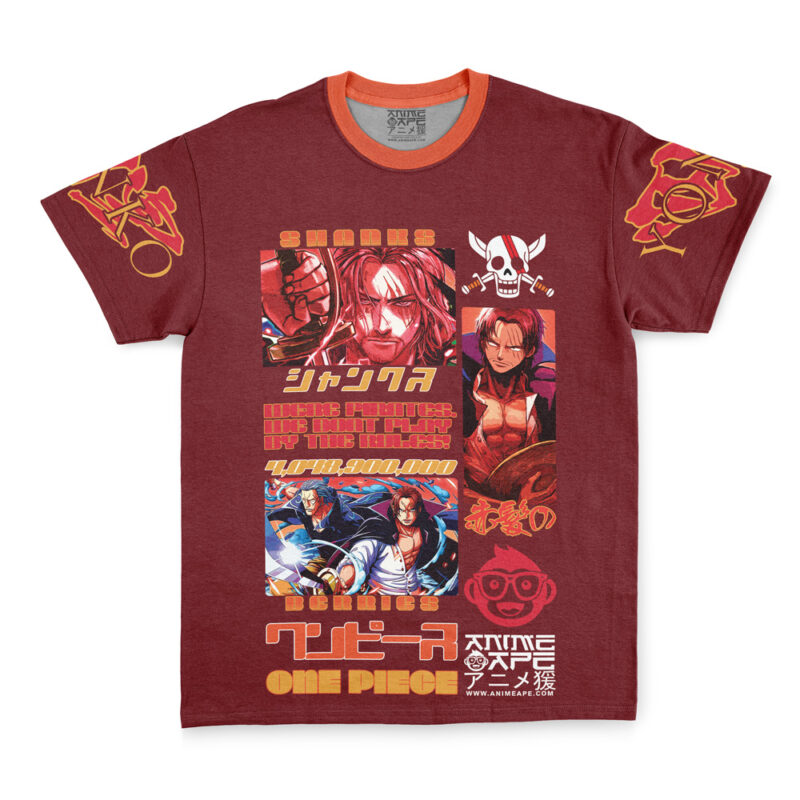 Shanks V3 One Piece Streetwear T-Shirt - Image 3