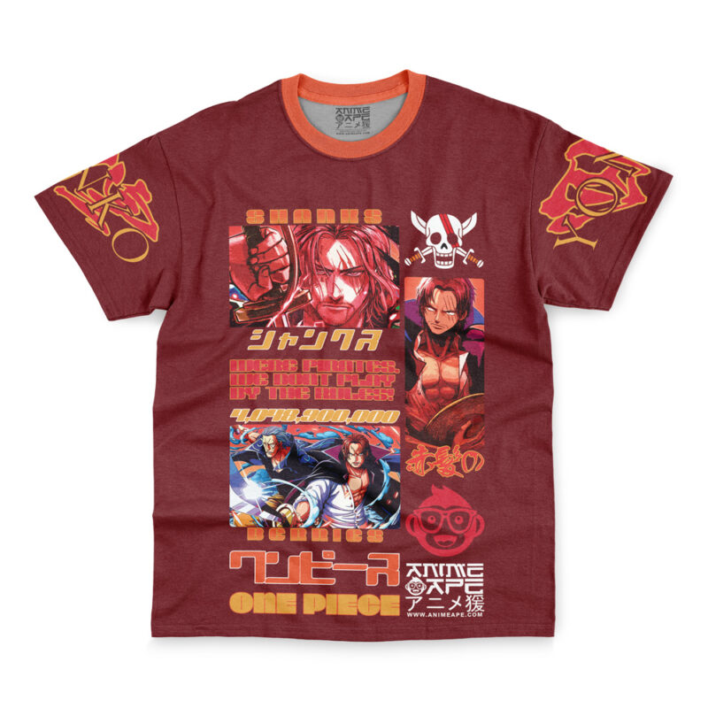 Shanks V3 One Piece Streetwear T-Shirt - Image 4