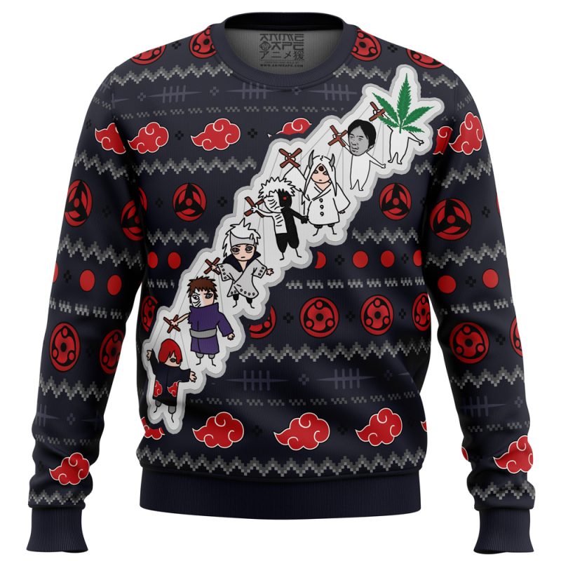 The Greatest Puppet Master Naruto Christmas Sweater