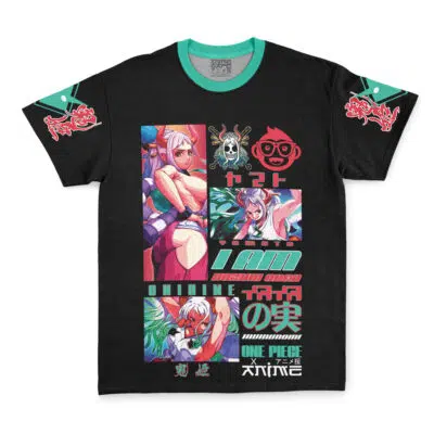 one piece Tシャツ One Piece T-shirts – Gear 5 Luffy Defeats Kaido Anime T