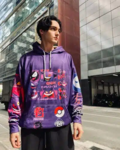 Gengar V5 Pokemon Streetwear Hoodie