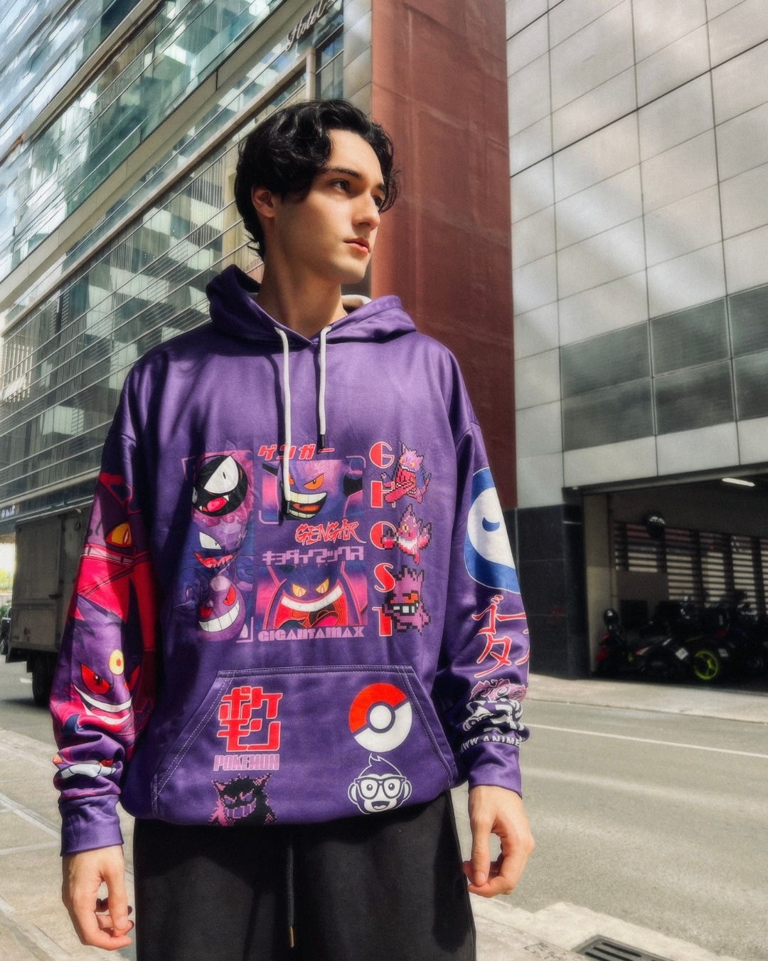 Gengar V5 Pokemon Streetwear Hoodie | Anime Ape