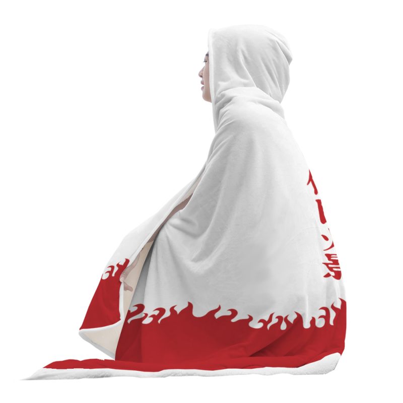 4th Hokage Naruto Hooded Blanket