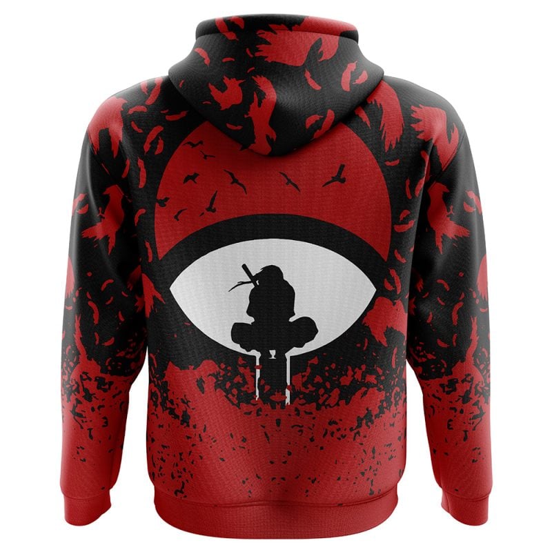 Uchiha Symbol Itachi Shippuden Hoodie - Image 2