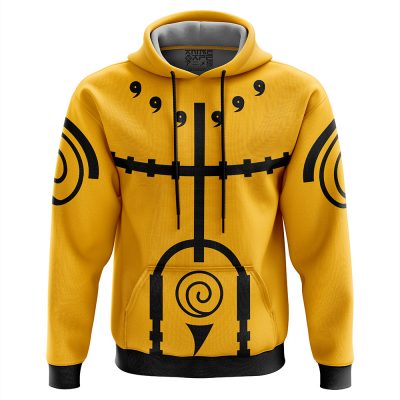 Nine Tails Chakra Mode Naruto Hoodie