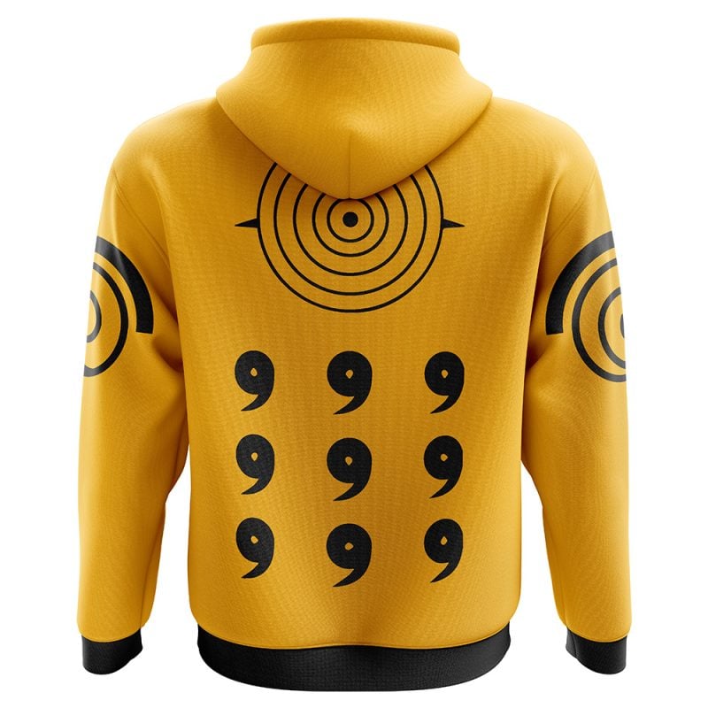 Nine Tails Chakra Mode Shippuden Hoodie - Image 2