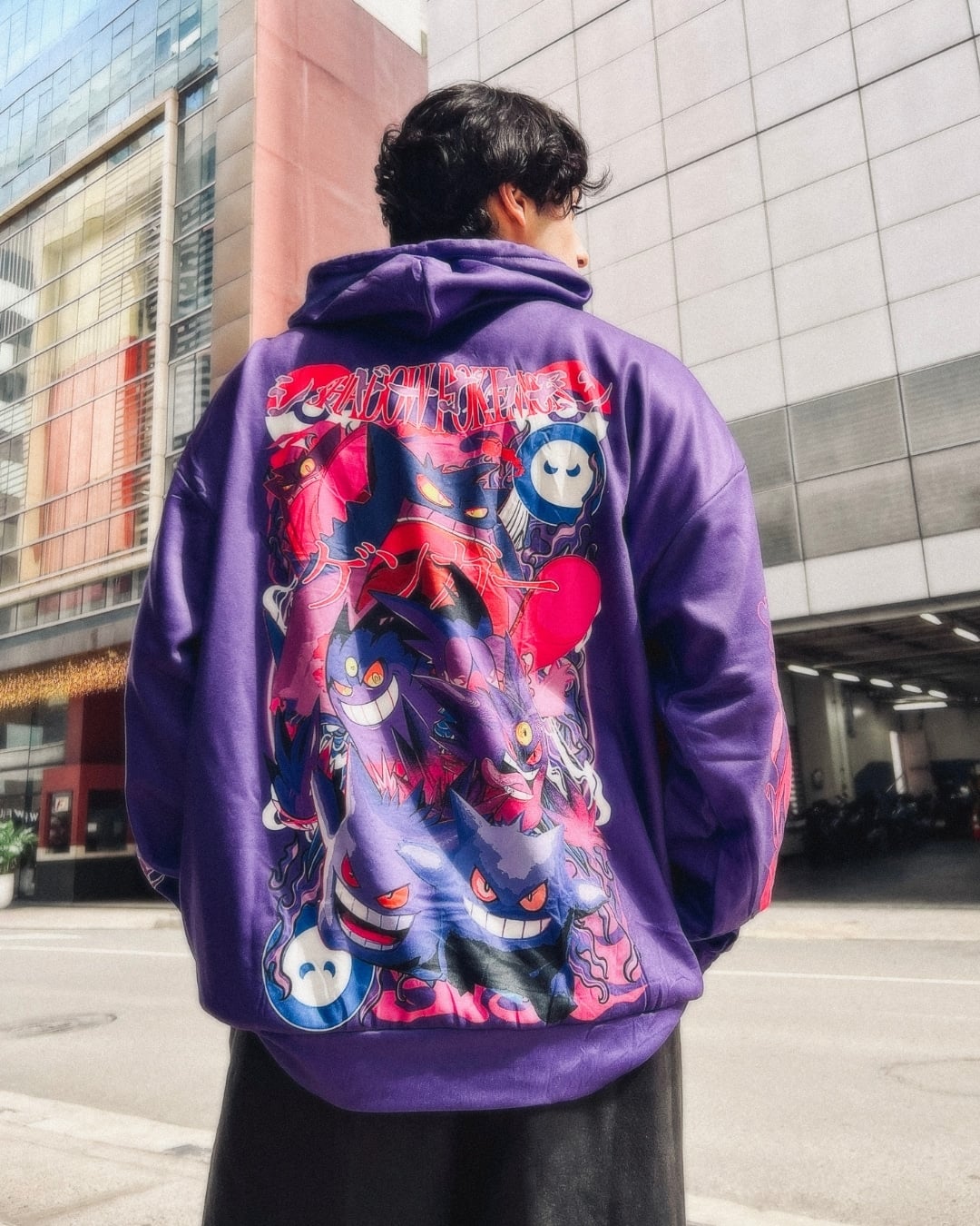 Gengar V5 Pokemon Streetwear Hoodie | Anime Ape
