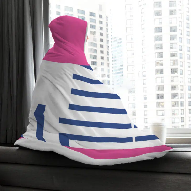 Akaza Demon Slayer Hooded Blanket