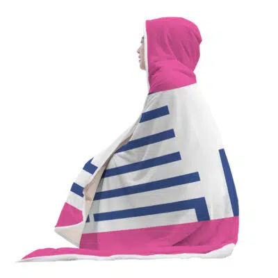 Akaza Demon Slayer Hooded Blanket