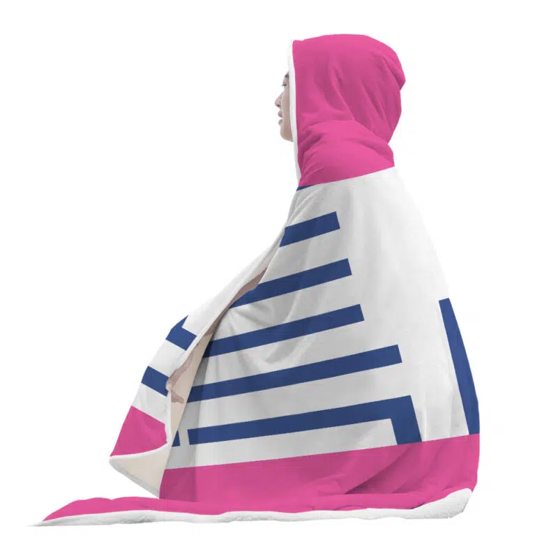 Akaza Demon Slayer Hooded Blanket