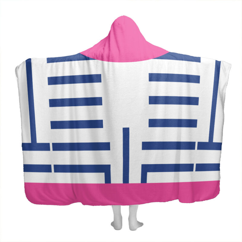 Akaza Demon Slayer Hooded Blanket