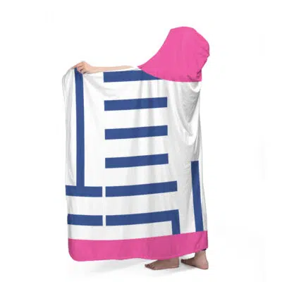 Akaza Demon Slayer Hooded Blanket