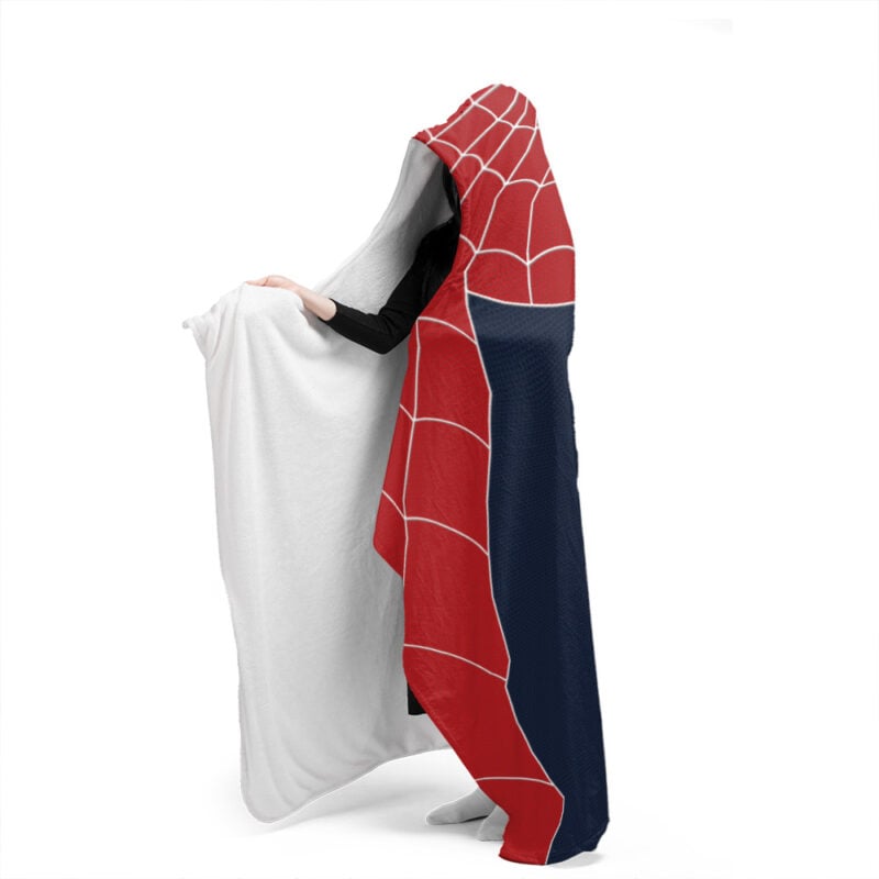 Amazing Spiderman Marvel Hooded Blanket
