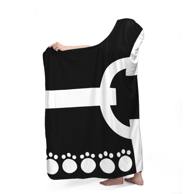 Bartholomew Kuma One Piece Hooded Blanket