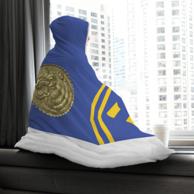 Blue Ranger Ninjetti Power Rangers Hooded Blanket