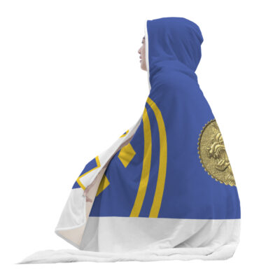 Blue Ranger Ninjetti Power Rangers Hooded Blanket