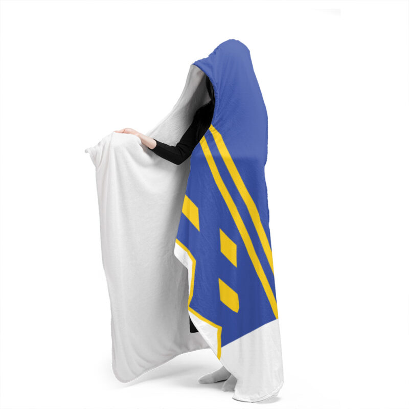 Blue Ranger Ninjetti Power Rangers Hooded Blanket