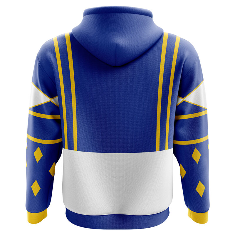 Blue Ranger Ninjetti  Rangers Hoodie - Image 2