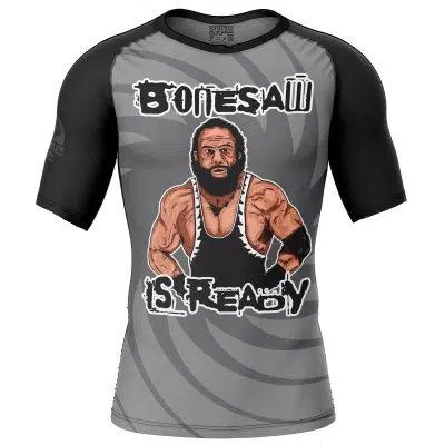 Bonesaw Is Ready Pop Culture Short Sleeve Rash Guard Compression Shirt