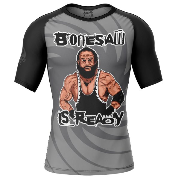Bonesaw Is Ready Pop Culture Short Sleeve Rash Guard Compression Shirt