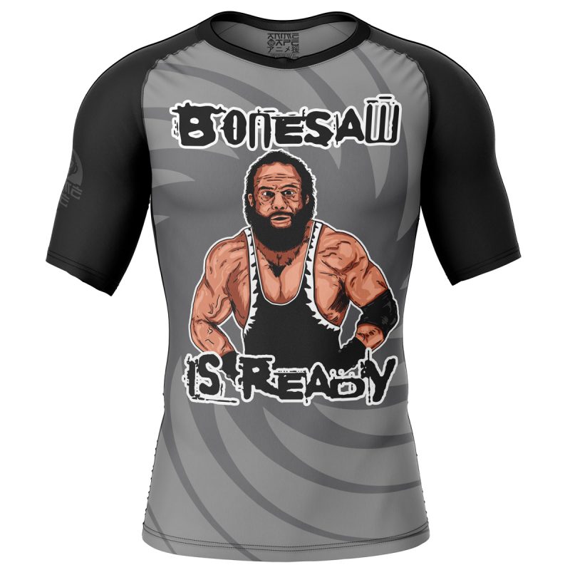 Bonesaw Is Ready Pop Culture Short Sleeve Rash Guard Compression Shirt